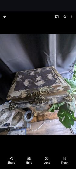 Victorian Era Photo Album Music Box