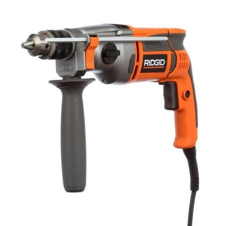 NEW RIDGID R50111 8.5AMP CORDED 1/2 INCH HEAVY-DUTY HAMMER DRILL KIT