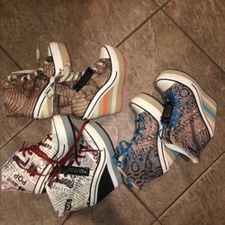 Wedge Sneakers (all 3 For $10)