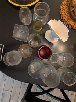 Mixed Glassware Lot – Cups and Glasses