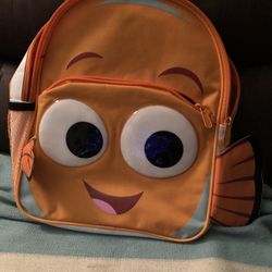 Disney Youfh Finding Dory Nemo Backpack Comfortable Wear, Orange