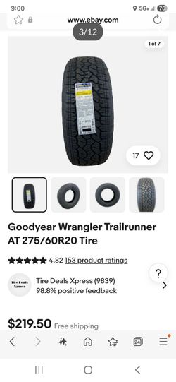 Goodyear wrangler trail runner