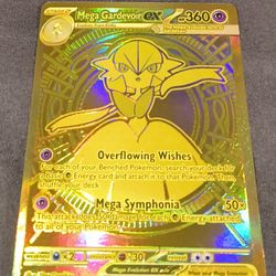 Gold Mega Gardevoir Ex 