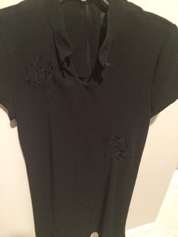 Petite Black Style Dress