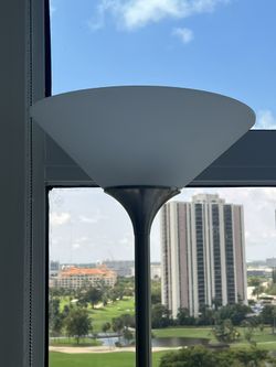 Standing Stainless Steel Lamp