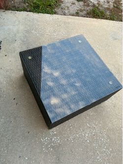 Glass coffee table for living room