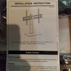 T.V. STAND 