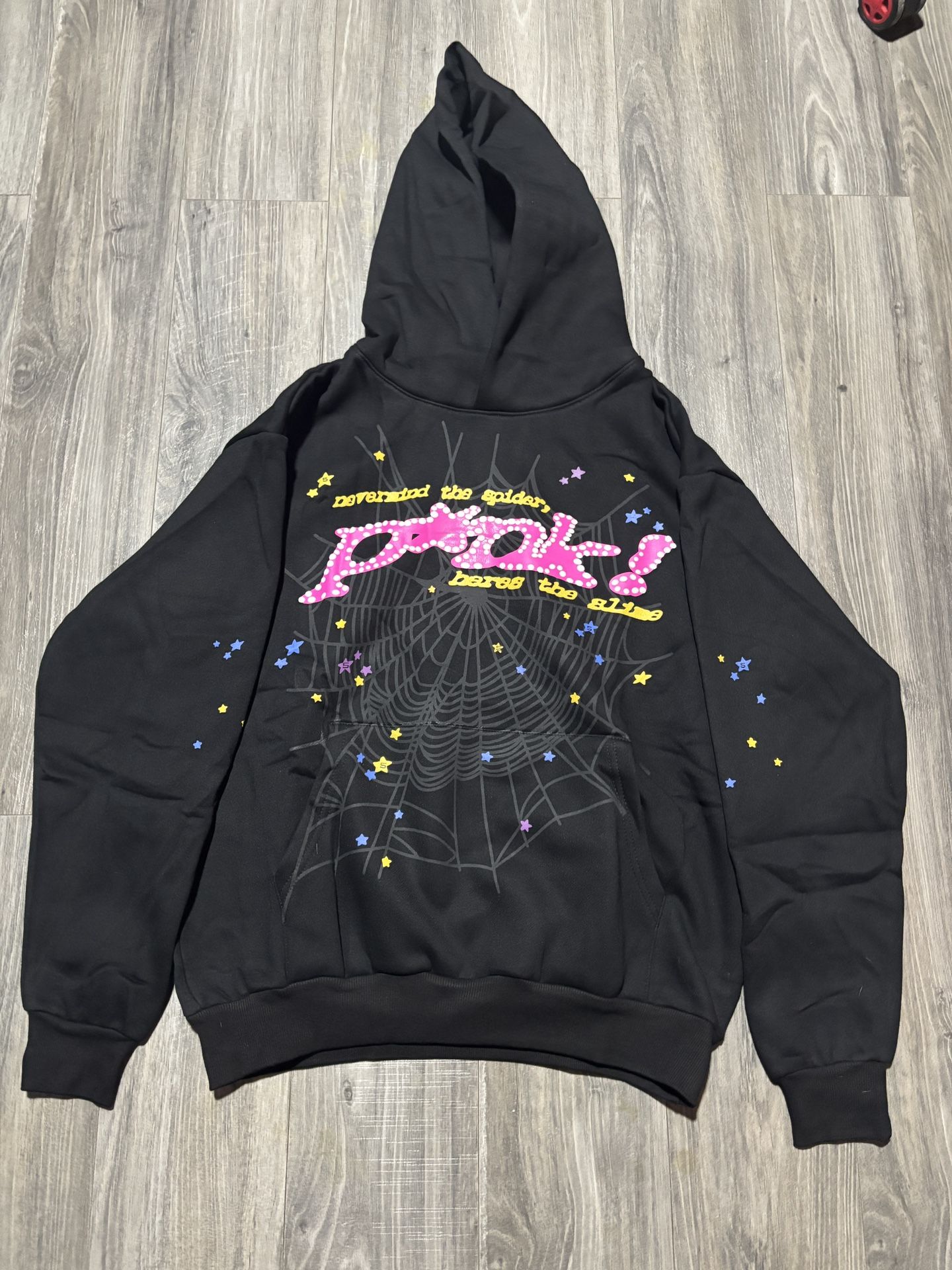 Black Sp5der Punk Hoodie