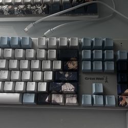 Anime Theme Mechanical Keyboard 