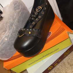 Platform Goth Dress Pumps