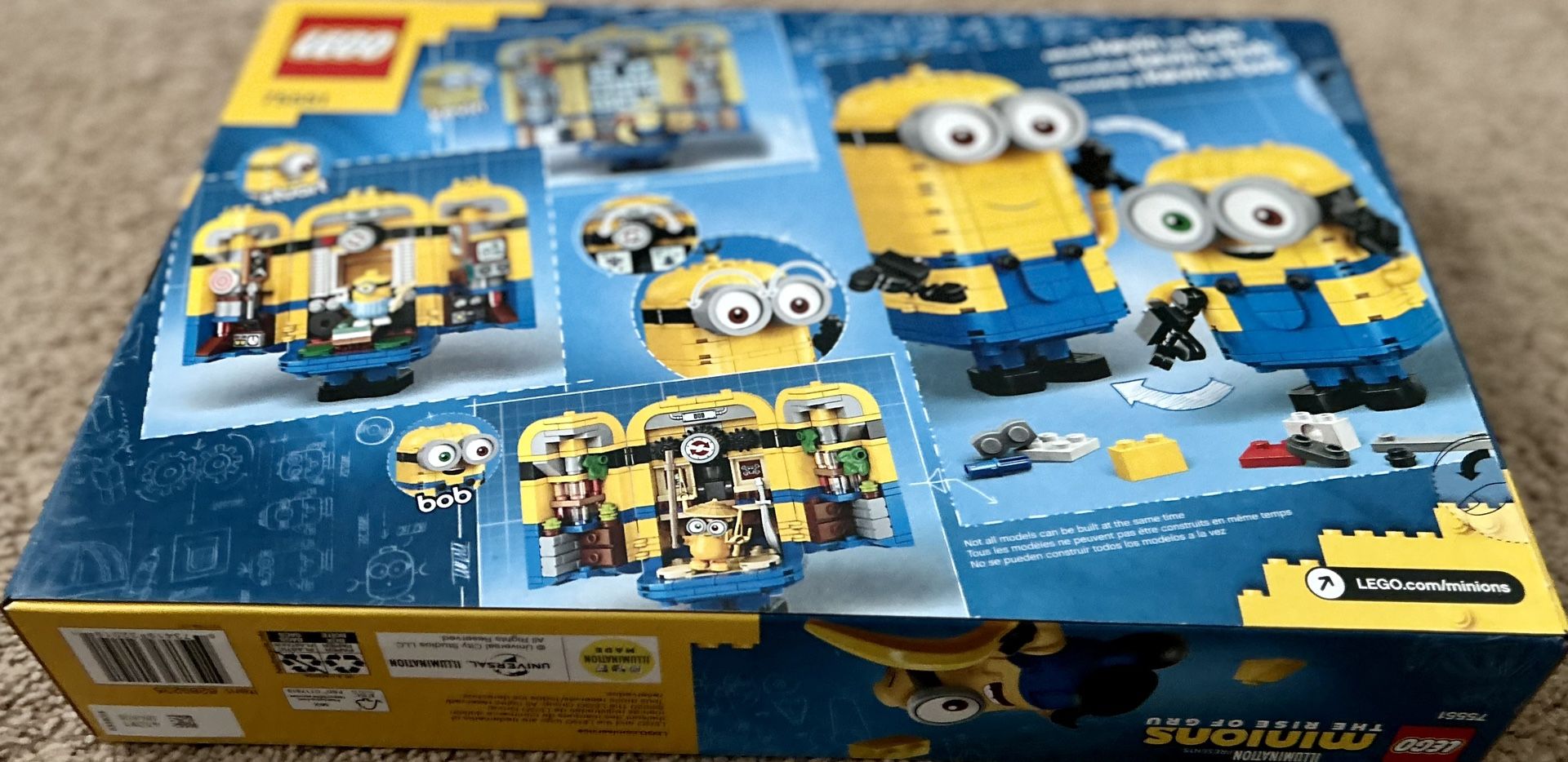 Lego Minions: The Rise of Gru: Brick Built Minions Lair (75551 - Main Image