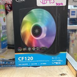 Deep Cool CF120 Motherboard Controlled 120mmm Case Fan