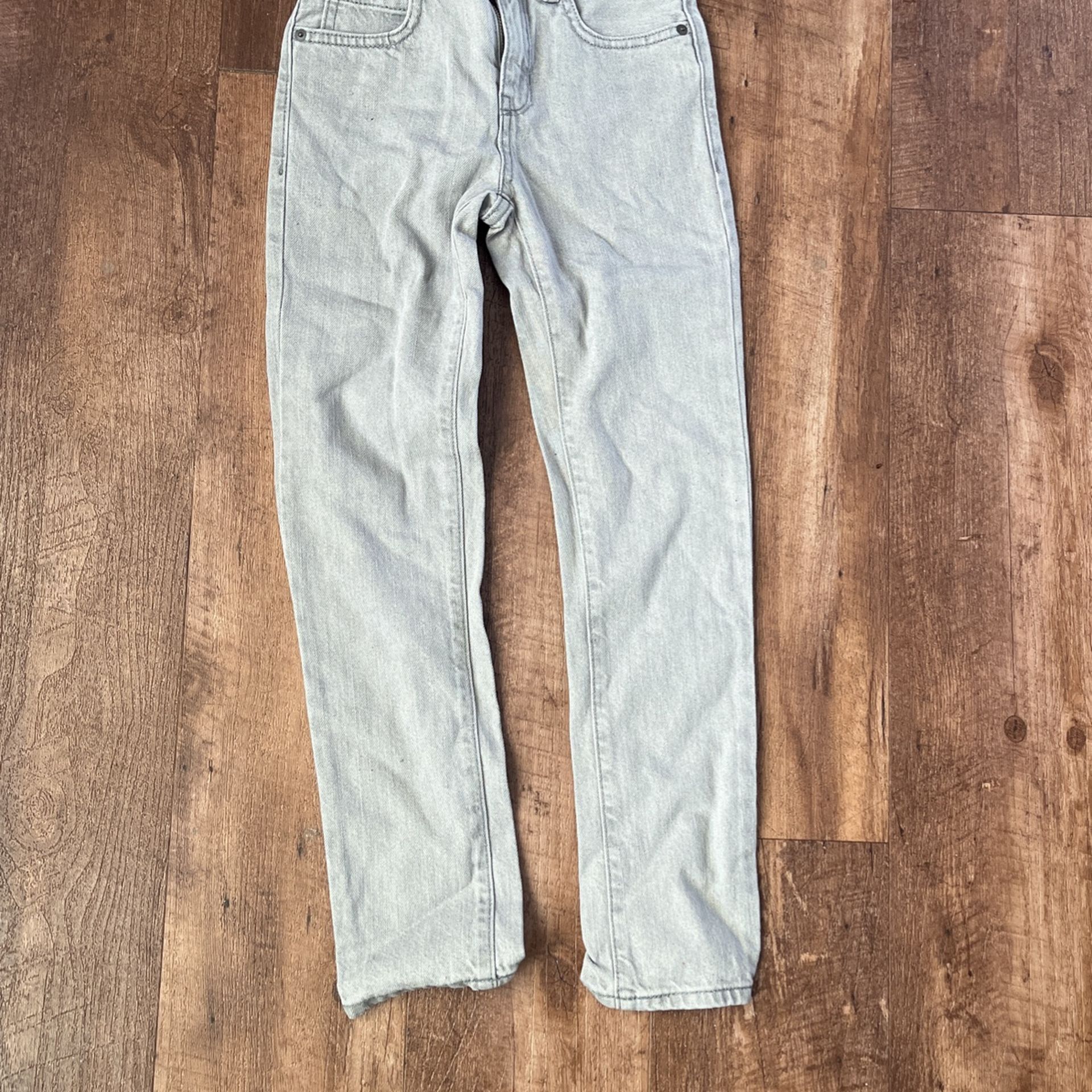 gray skinny jeans (kids boys)