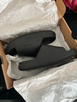 Nike Calm Slides Black