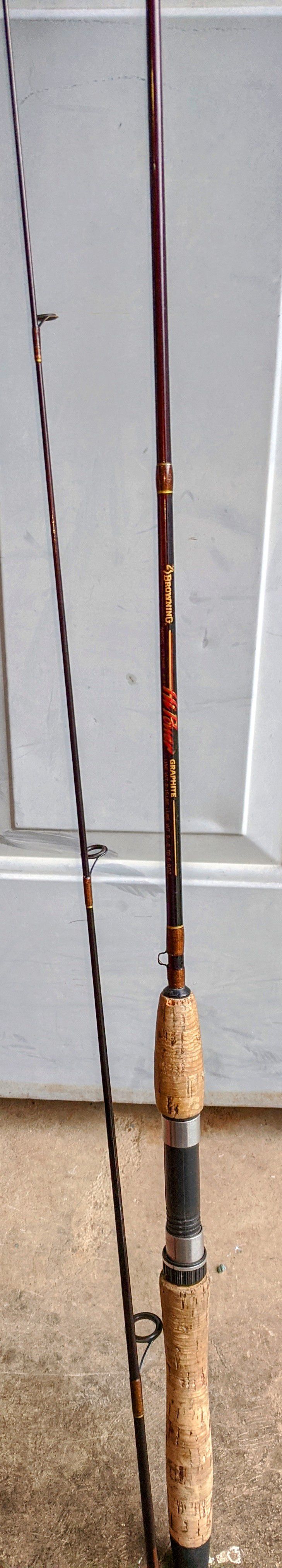 Browning Hi-Power Vintage Graphite Fishing Rod EXCELLENT COND. for
