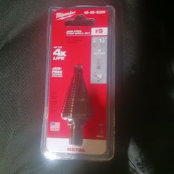 Milwaukee  Step Drill Bit.