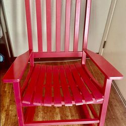 Rocking Chair Red