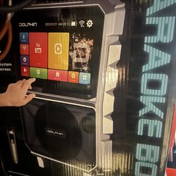 Dolphin 3000 Watts Karaoke Speaker 9 Inch Screen 8 Inch Woofer 