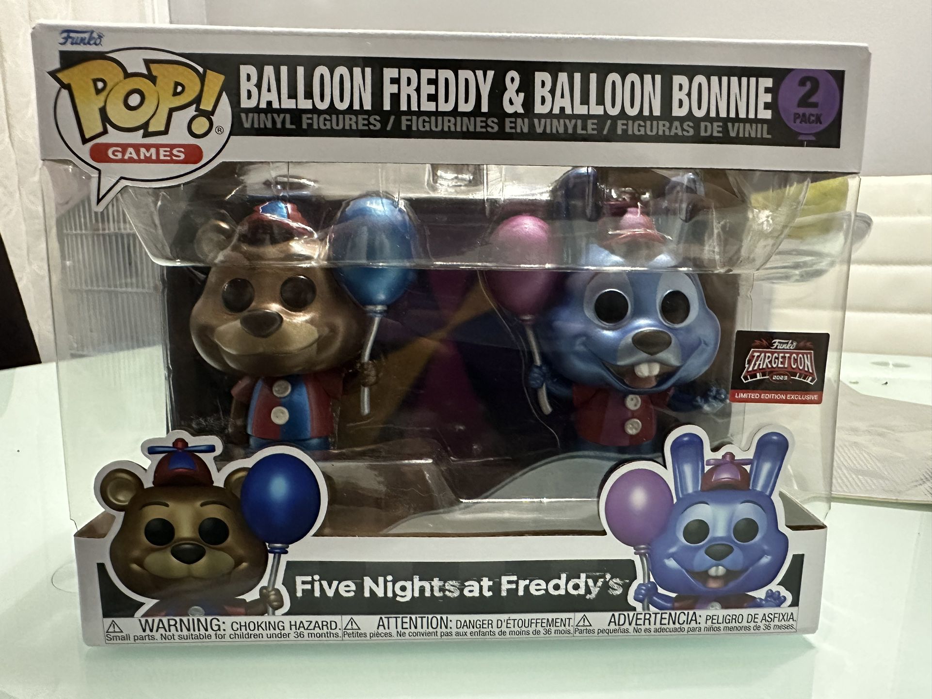 Balloon Freddy & Balloon Bonnie 2 Pack Funko POP!