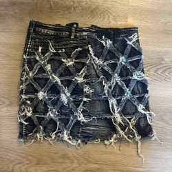 Jean Skirt