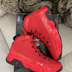 AIR JORDAN 9 CHILE RED SIZE 12
