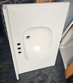TOP SINK FOR BATHROOM VANITY.....NEW.....31 x 19....$ 100