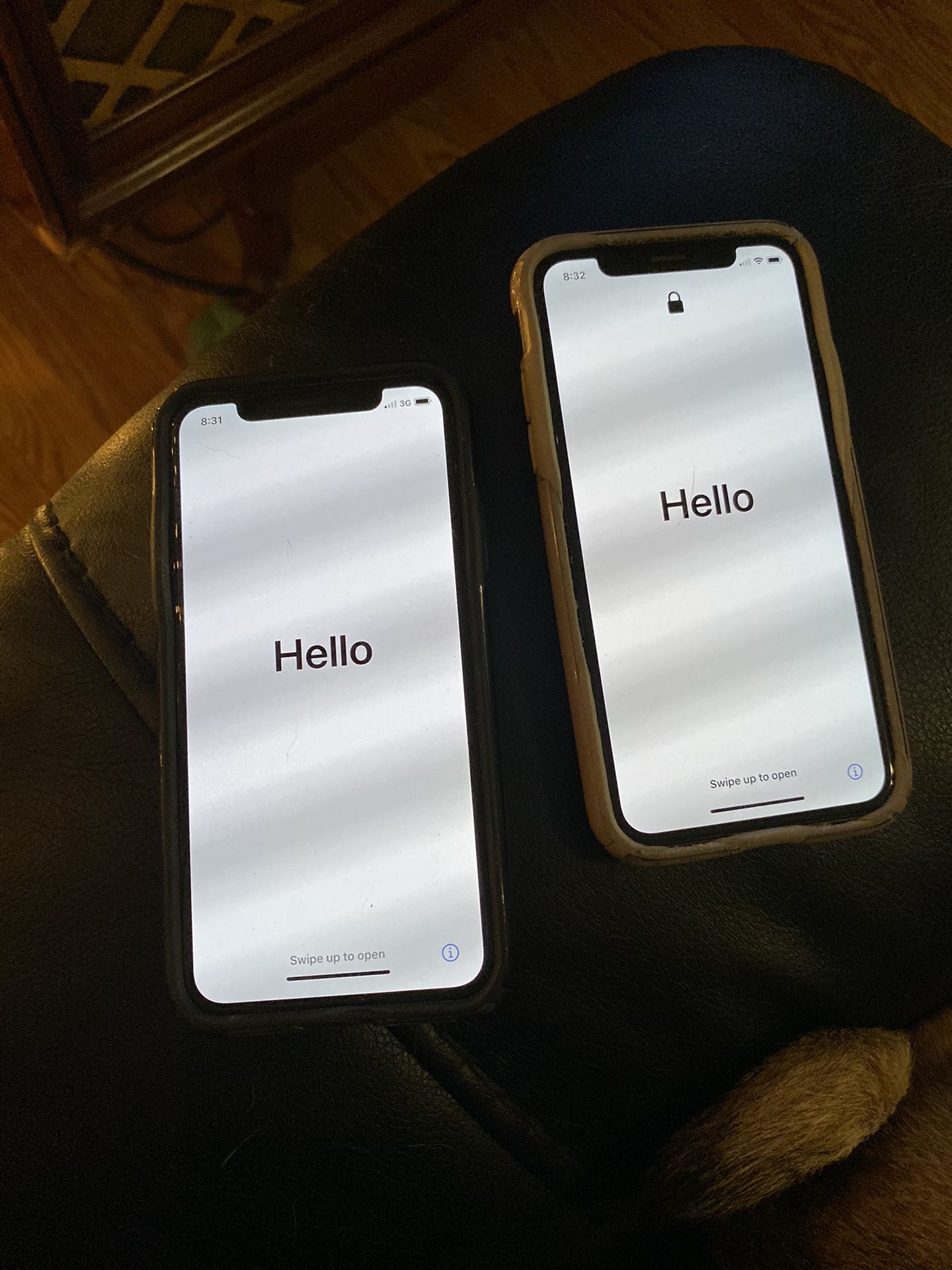 Two iPhone Xs- perfect condition- unlocked