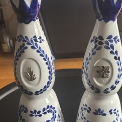 Hand  Painted Empty Display Bottles 