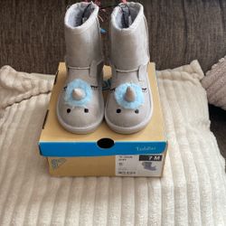 Toddler Girls Boots Size 7 !! Botas De Niña Medida 7 
