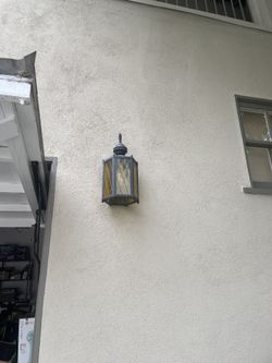 Outdoor Sconces Transitional Good Condition