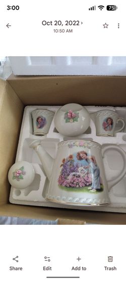 Tea set ( Shirley Temple)