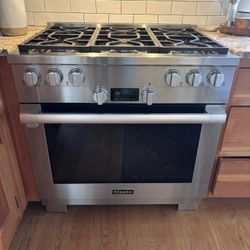 Miele range - Gas Stove and Oven - 36”