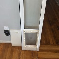 Sliding Glass Dog Door