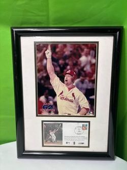 Mark Mcgwire Framed 62nd HR First Day Cover