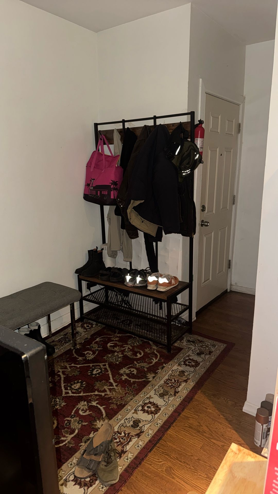 Coat & Shoe Rack 