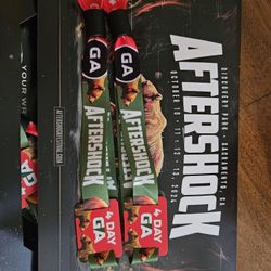 Aftershock 4 Day Passes