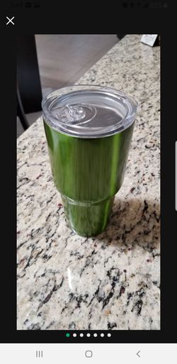 BRAND NEW GREEN COLOR 30 oz. TUMBLERS 1 FOR $15 2 FOR $25 FIRM ON PRICE FIRM ON PRICE