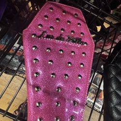 Lux de ville Pink Coffin Wallet NEW