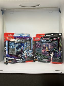 Pokemon Marnie and Steven Battle Deck Set