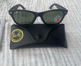 New wayfarer 2132 polarized lenses matte sunglasses