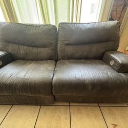 Ashley’s Furniture Couch And Recliner