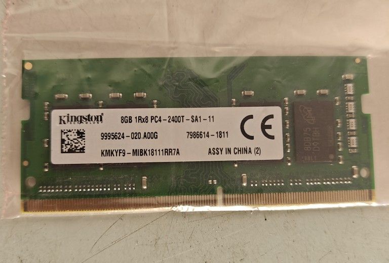 8GB DDR4 2400mhz SODIMM