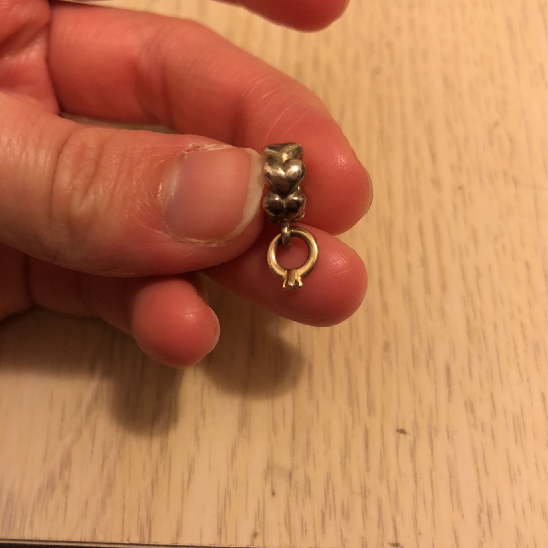 Pandora Engagement Ring Charm