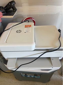 HP printer and some paper