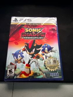 Sonic X Shadow generations PS5 Day One Edition