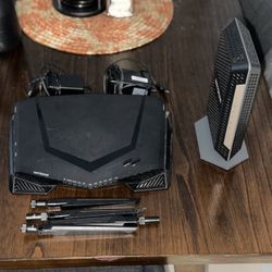 Netgear Knighthawk + Cable Modem CM1000v2