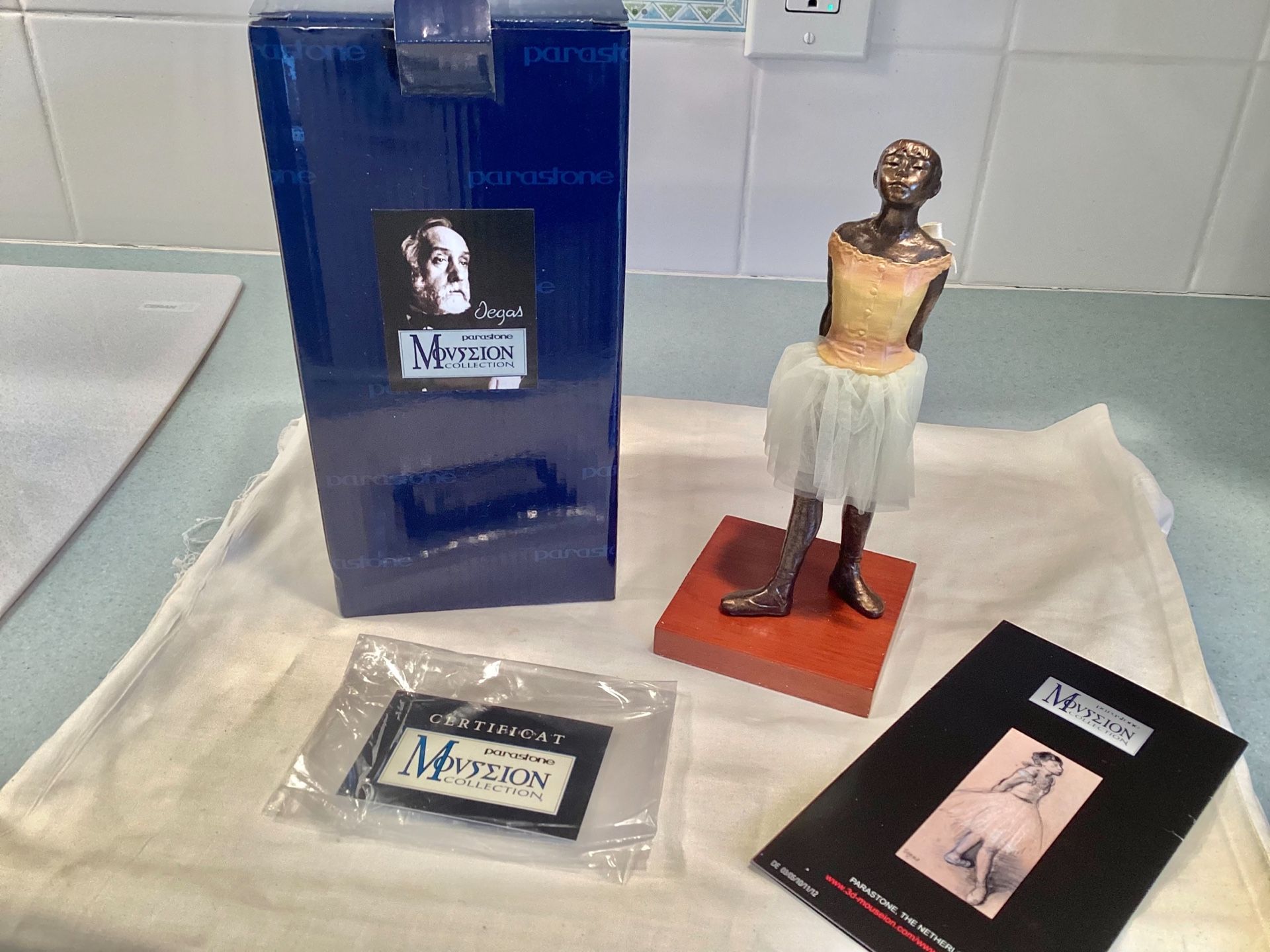 Edgar Degas Sculpture Little Dancer Of Fourteen Years Figurine 8” Statue