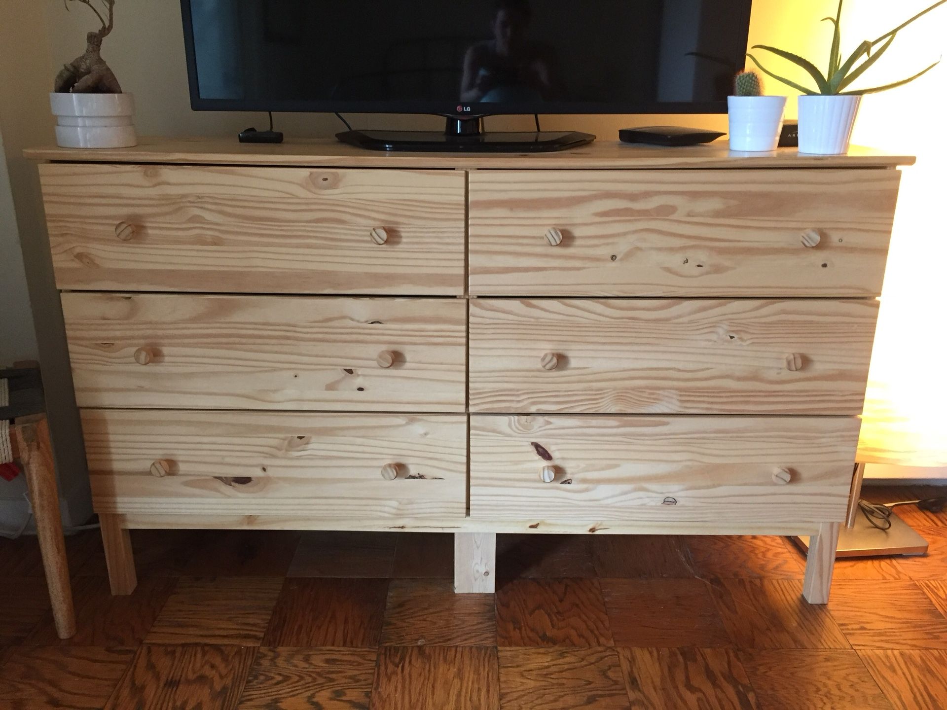 IKEA Tarva 6-drawer pine dresser