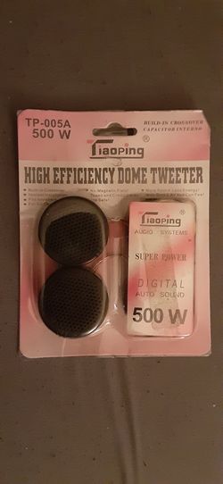 Car audio tweeters