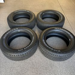 Four New Firestone Transforce AT2 Tires 285/60R20